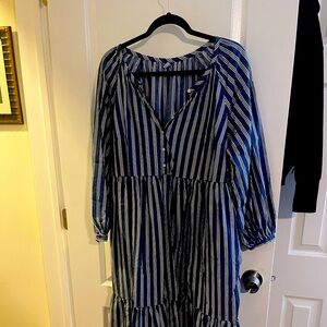 Blue Nap Dress